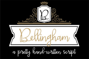 Bellingham: A Premium Handwritten Script for Creative Brands