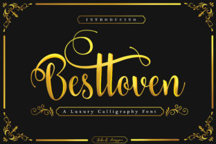 Besttoven: The Modern Script Font for Upscale Branding