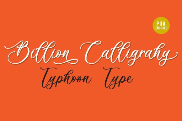 Billion Calligraphy: A Premium Script Font for Handmade Brands
