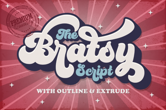 Bratsy: The Vintage Script Typeface for Scroll-Stopping Campaigns