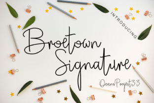 Broetown Signature: A Premium Script Handwritten Font Review