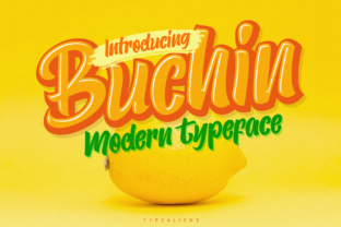 Buchin: The Sweet Script Font for Playful Branding