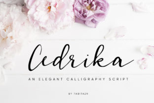Cedrika: The Elegant Calligraphy Script for Premium Branding