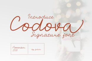 Codova: The Ultimate Script Handwritten Font for Elegant Design