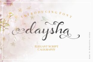 Daysha: The Elegant Script Font for Authentic Branding