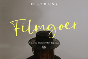 Filmgoer: The Casual Script Handwritten Font for Modern Branding