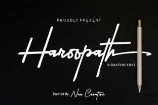 Haroopath: The Ultimate Script Handwritten Font for Designers