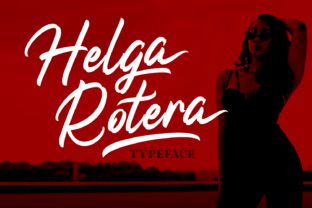 Helga Rotera: The Bold Script Typeface for Memorable Branding