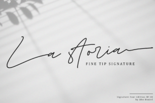 La Storia: A Premium Script Handwritten Font for Authentic Campaigns