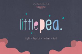 Little Pea: The Handwritten Script Font for Modern Web Design