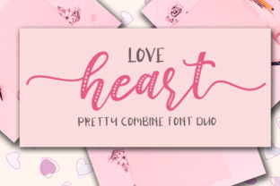 Love Heart Duo: The Premium Script Font for Scroll-Stopping Campaigns