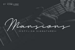Mansions: The Premium Script Font for Scroll-Stopping Branding