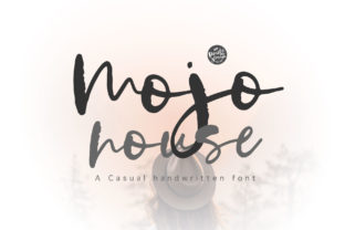 Mojo House: A Chic Brush Script Font for Modern Branding