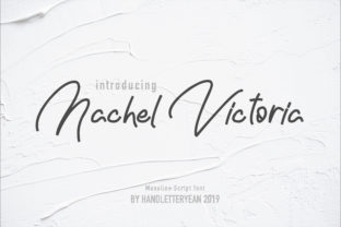 Nachel Victoria: The Perfect Modern Script for Handmade Brands