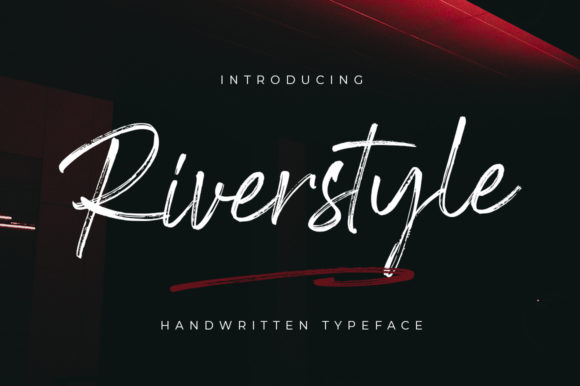 Riverstyle: A Bold Script Handwritten Font for Authentic Branding