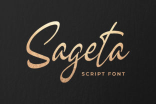 Sageta: The Premium Script Handwritten Font for Luxury Branding