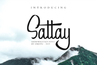 Sattay: The Modern Fresh Script Font for Handmade Creators