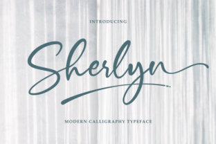 Sherlyn: The Modern Script Font for Digital Branding