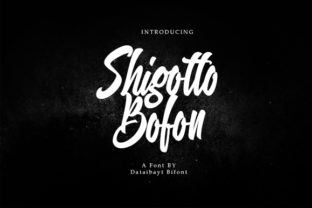 Shigutto Bofon: The Modern Typeface for Authentic Campaigns