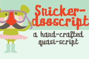 Snickerdooscript: The Perfect Handwritten Typeface for Small Business Branding