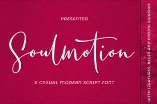 Soulmotion: The Premium Script Handwritten Font for Modern Web Design