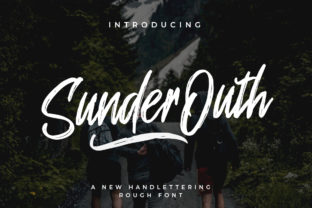 Sunder Outh: The Ultimate Script Handwritten Font for Bold Designs