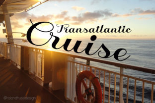 Transatlantic Cruise: A Premium Script Typeface for Editorial Design