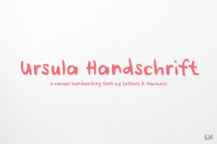 Ursula Handschrift: The Organic Script Typeface for Modern Editorial Design