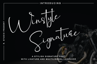 Winstyle Signature Font for Elegant Branding and Design