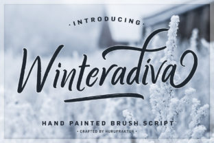 Winteradiva: A Premium Script Handwritten Font for Editorial Design