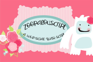 Zoopalouscript: The Quasi-Script Font for Editorial Design
