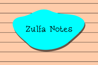 Zulfa Notes: The Handwritten Script Font for Scroll-Stopping Campaigns